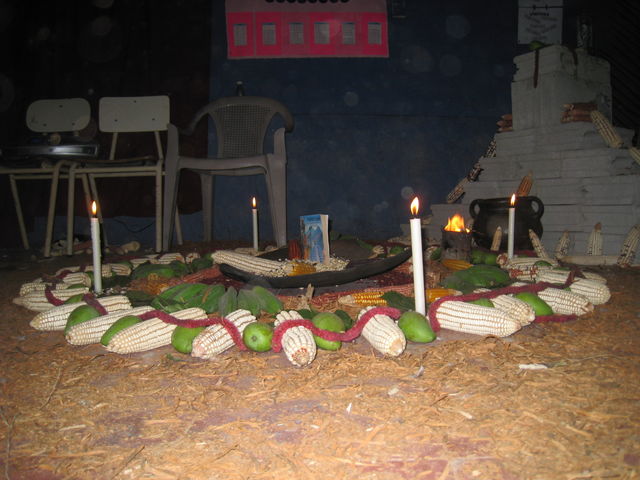 Durante la exposicion teorica de la obra popol-vuh